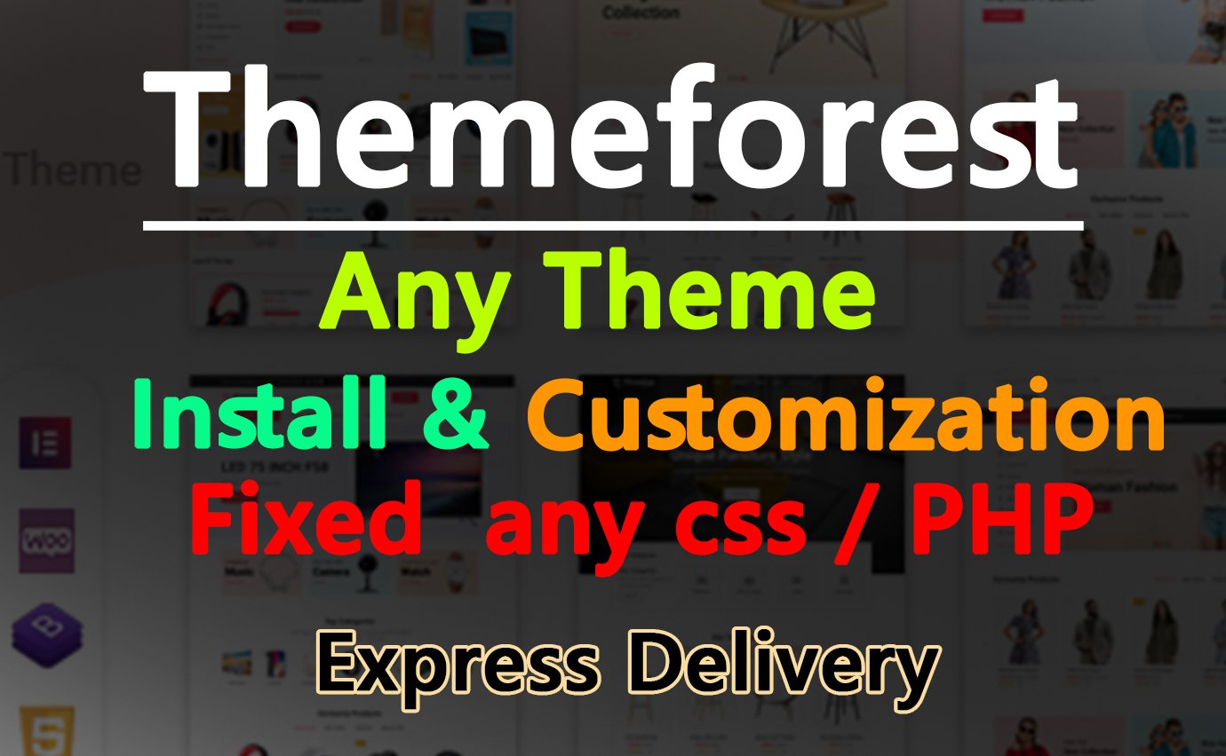 Customize wordpress Website